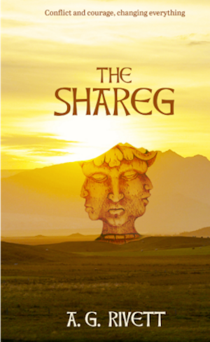 Picture of the book cover for The Shareg by Andrew Rivett